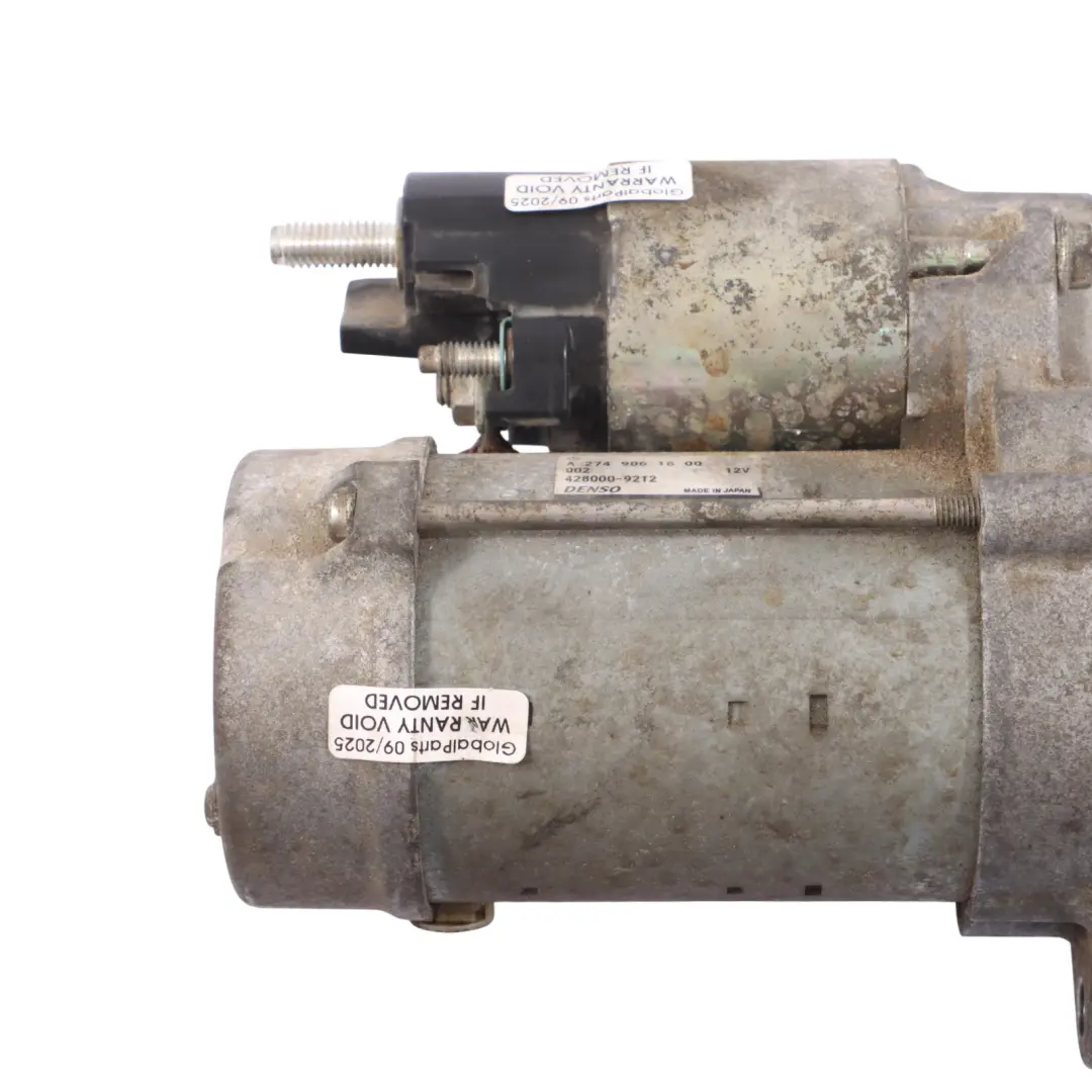 Mercedes W204 W205 W212 A207 X253 Motor Starter Motor Benzin Denso - SKU A2749061600 - Teilenummer A2749061600