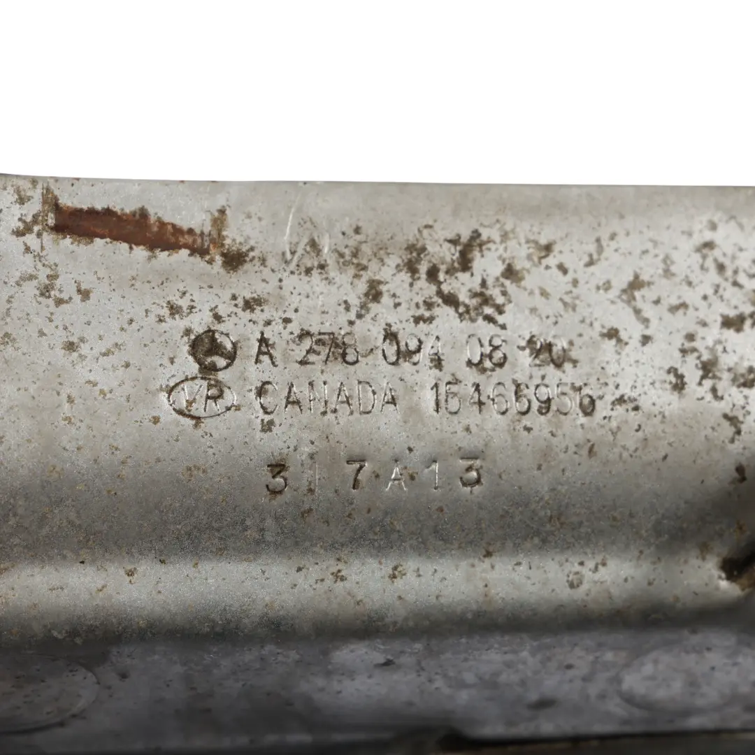 Mercedes W166 ML500 Turbo Osłona Termiczna Panel Lewy - SKU A2780940820 - Numer Części A2780940820