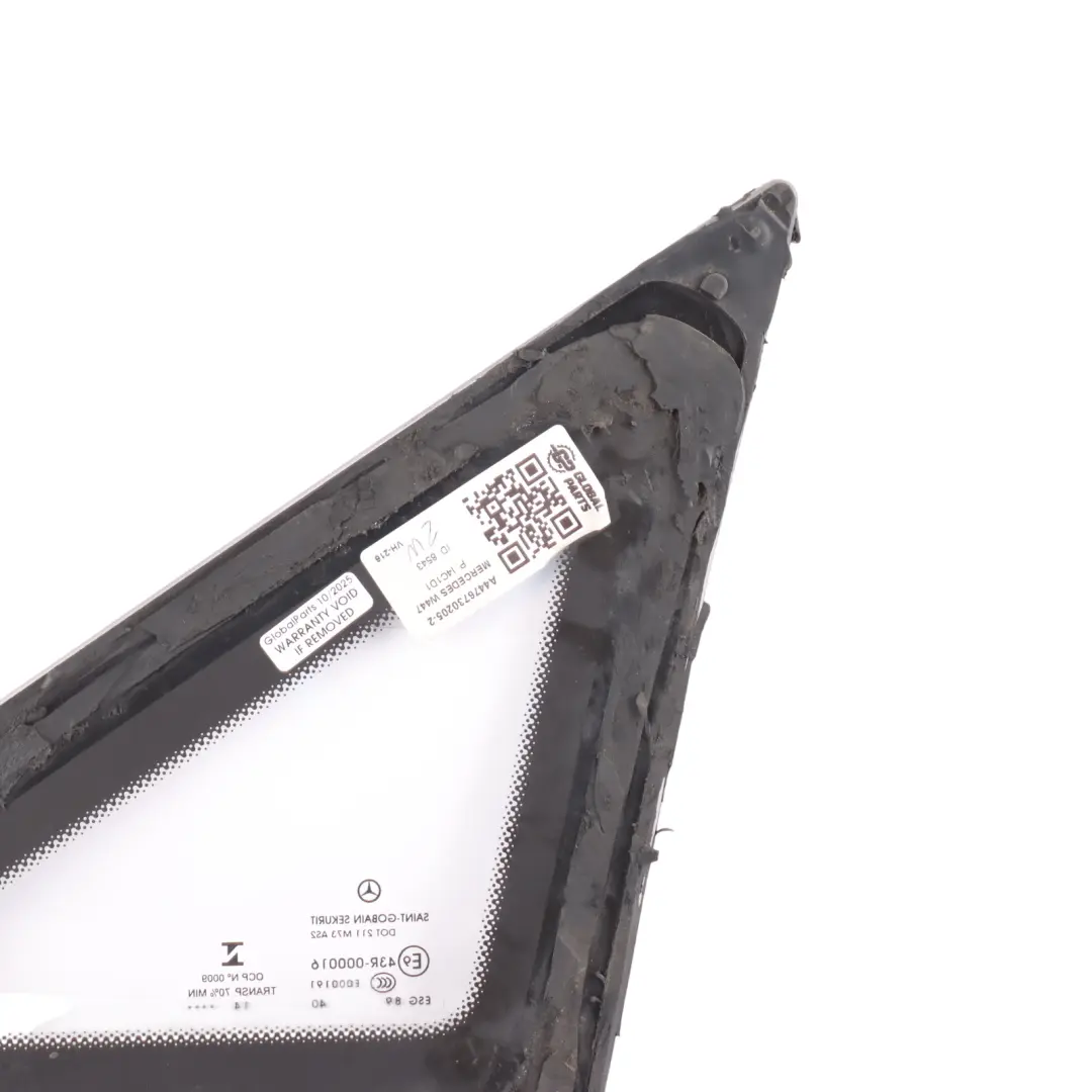 Szyba Karoseryjna Prawy Przód AS2 do Mercedes Vito W447 o numerze A4476730205 Mercedes Vito W447 Szyba Karoseryjna Prawy Przód AS2 - SKU A4476730205-2 - Numer Części A4476730205