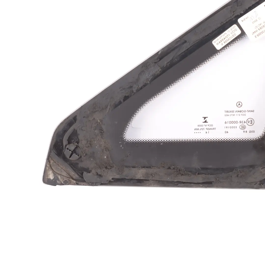  Finestrino Mercedes Vito W447 Vetro Fisso Anteriore AS2 Destro - SKU A4476730205-2 - Numero di parte A4476730205