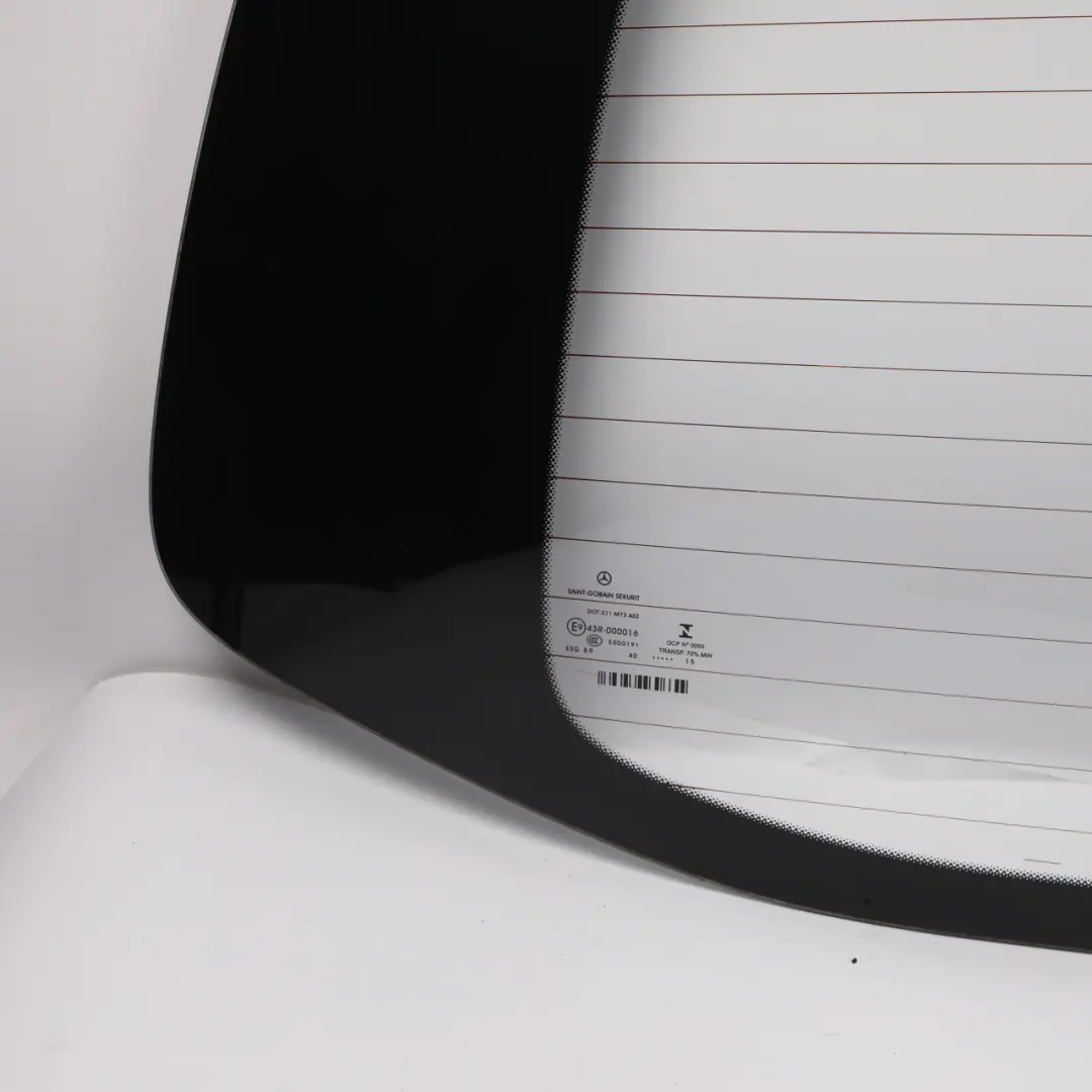 Mercedes W447 Rear Tailgate Window Glass Panel Glazing AS2 - SKU A4477450110 - Part number A4477450110