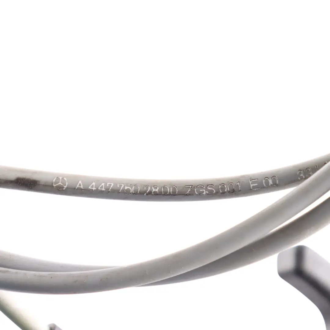 Mercedes W447 Bonnet Hood Handle Release Latch Opener Wire Bowden - SKU A4477510014 - Part number A4477510014