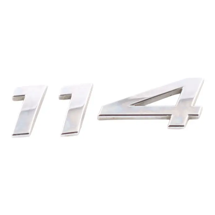 End Door Model Plate Badge Emblem 114 to Mercedes Vito W447 Rear with Part number A4478174300 Mercedes Vito W447 Rear End Door Model Plate Badge Emblem 114 - SKU A4478174300 - Part number A4478174300