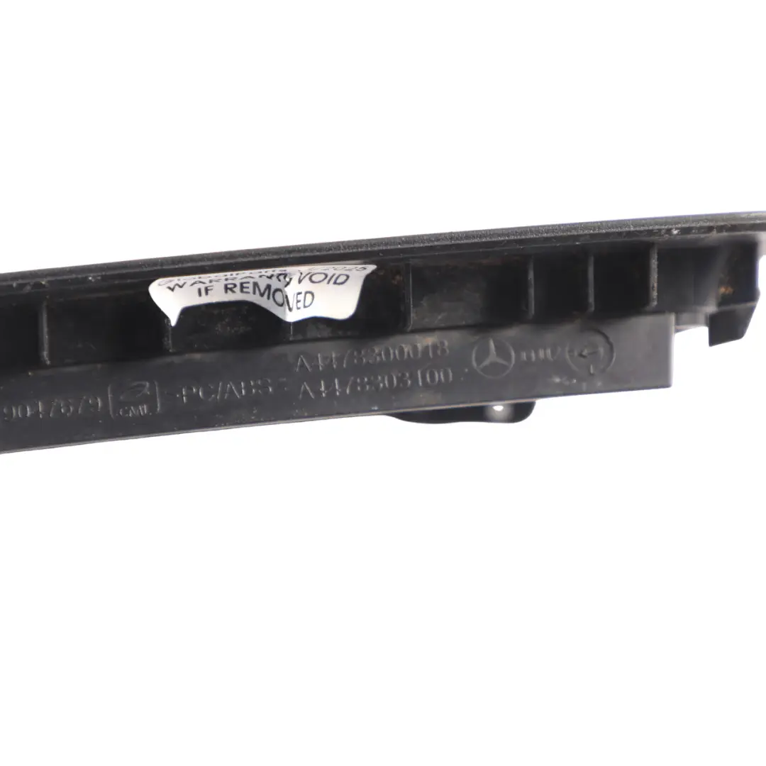 Vent Lateral Trim Panel Grid Grille Right O/S to Mercedes W447 Air with Part number A4478300018 Mercedes W447 Air Vent Lateral Trim Panel Grid Grille Right O/S - SKU A4478300018 - Part number A4478300018