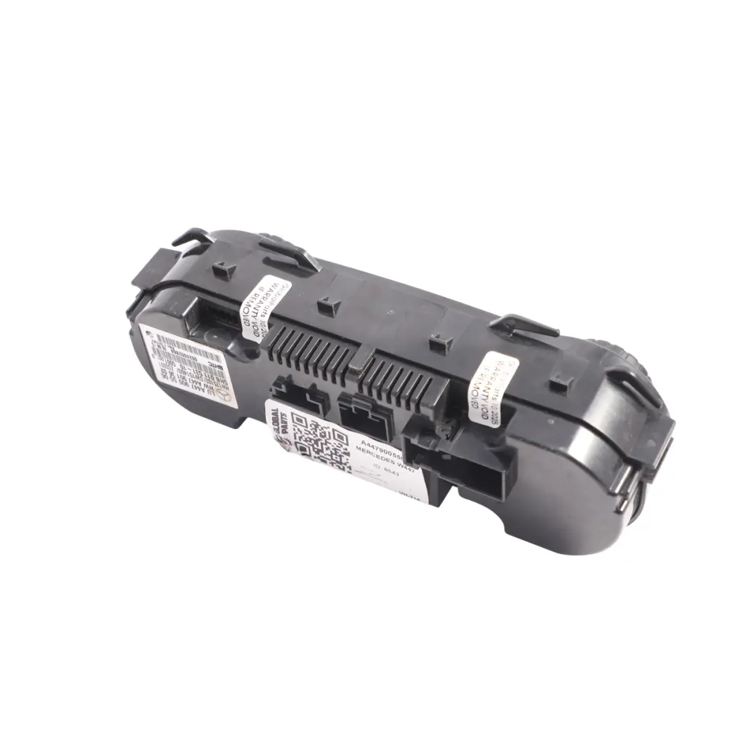 Mercedes Vito W447 Air Conditioning Control Panel A/C Switch Unit - SKU A4479005506 - Part number A4479005506