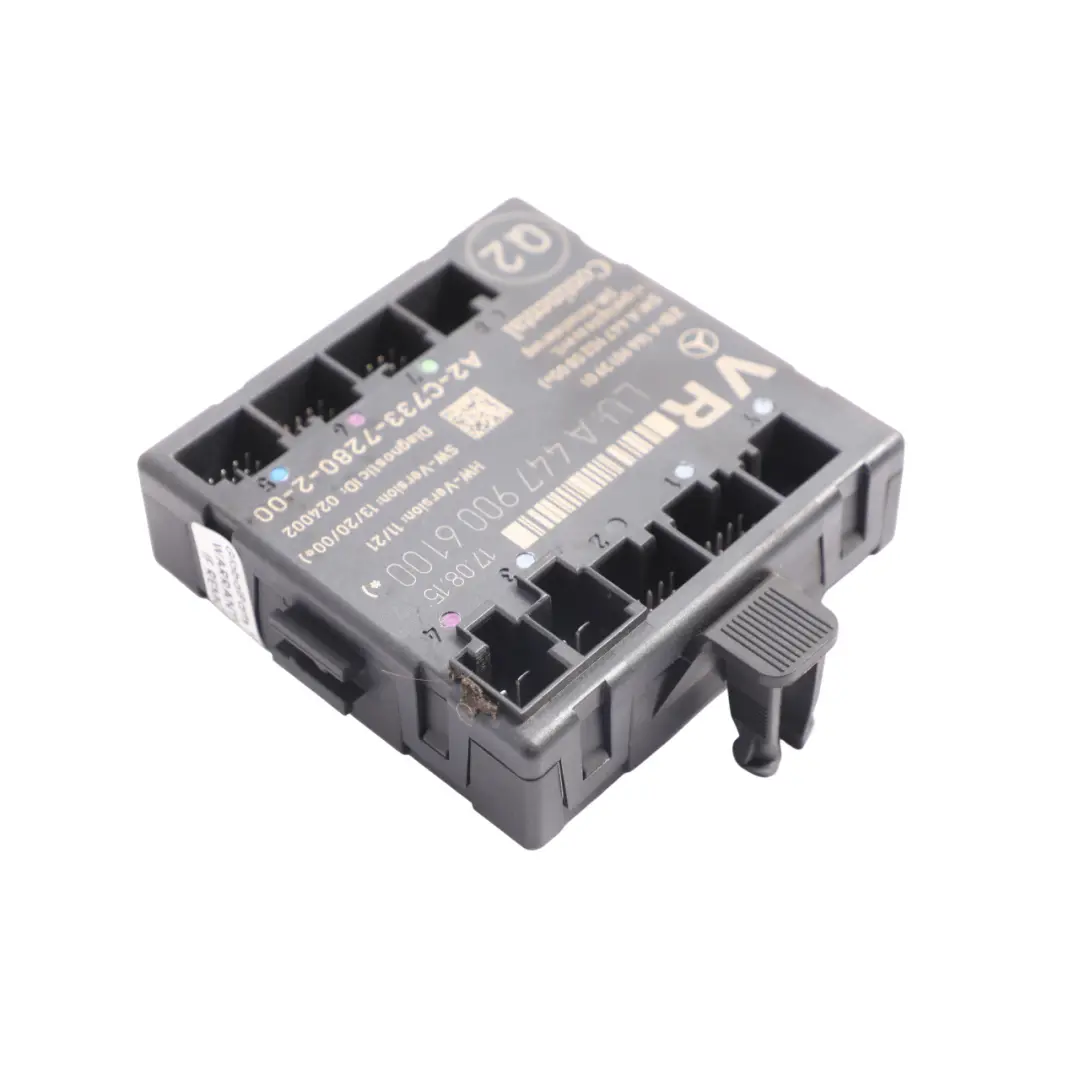 W448 Front Door Module Control Unit ECU Right O/S A1669013901 to Mercedes W447 with Part number A4479006100 Mercedes W447 W448 Front Door Module Control Unit ECU Right O/S A1669013901 - SKU A4479006100 - Part number A4479006100