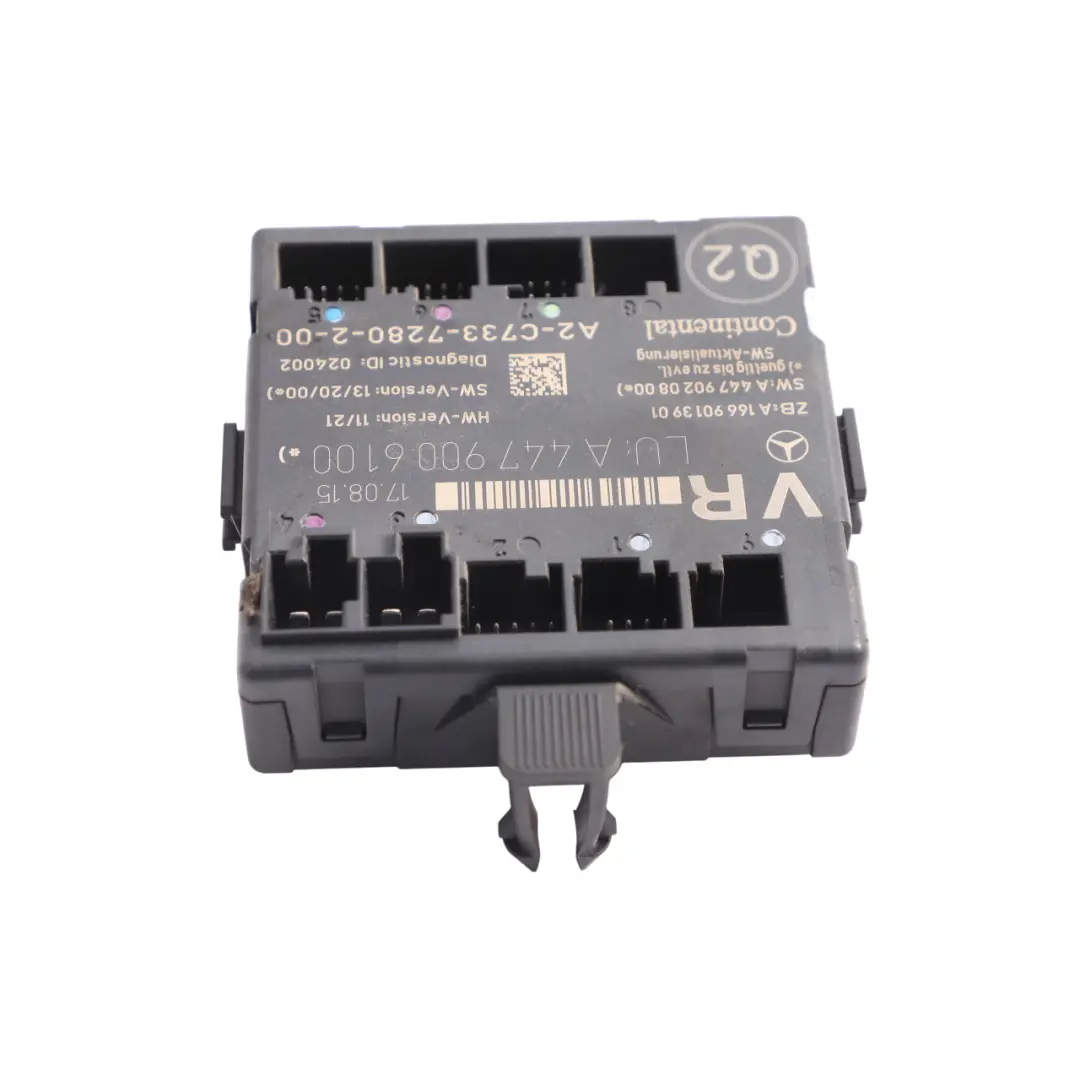 Mercedes W447 W448 Front Door Module Control Unit ECU Right O/S A1669013901 - SKU A4479006100 - Part number A4479006100