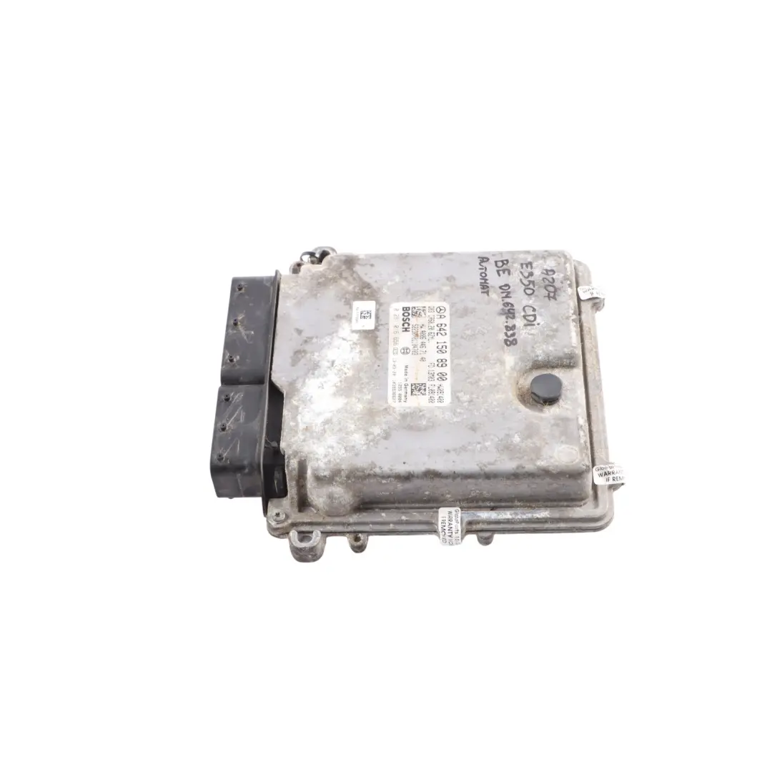 OM642 265HP Engine Control ECU Automatic to Mercedes W221 E350 CDI BE with Part number A6421508900 Mercedes W221 E350 CDI BE OM642 265HP Engine Control ECU Automatic - SKU A6421508900-11 - Part number A6421508900