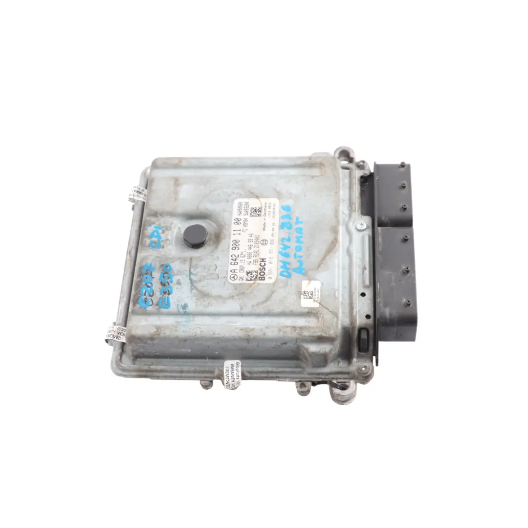 Mercedes C207 E350 CDI OM642.836 231HP Engine Control ECU Automatic - SKU A6429001100 - Part number A6429001100