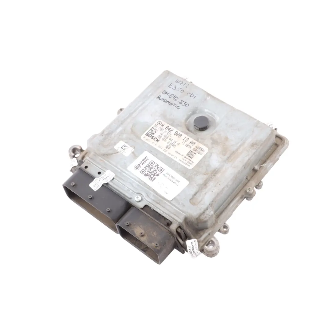 Mercedes W212 E350 CDI OM642.850 231HP Engine Control ECU Automatic - SKU A6429001300 - Part number A6429001300