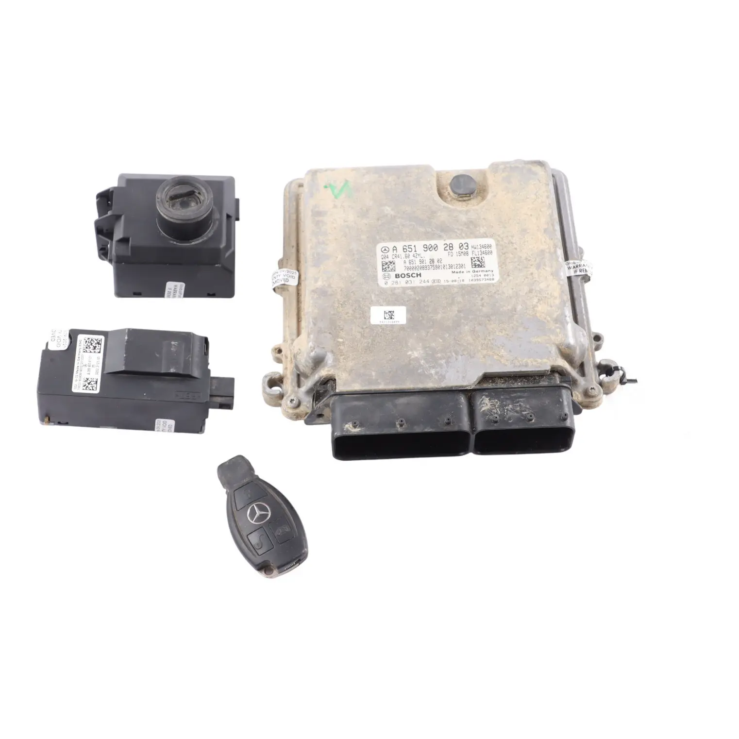 Mercedes W447 114 CDI OM651.950 136HP Engine Control ECU Kit A6519002803 Manual
