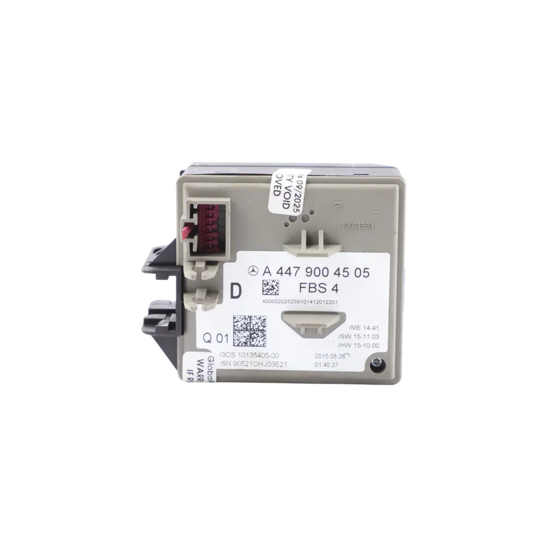 Mercedes W447 114 CDI OM651.950 136HP Engine Control ECU Kit Manual - SKU A6519002803-5 - Part number A6519002803