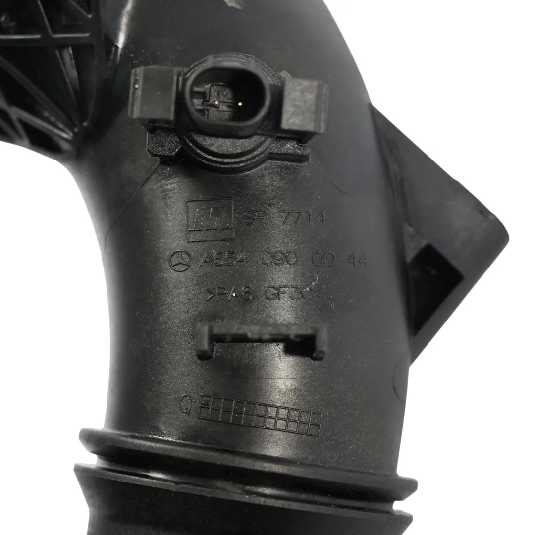 Brida de acoplamiento Mercedes W177 Diesel OM654 Tubo del cuerpo del acelerador para con número de pieza A6540900044 Brida de acoplamiento Mercedes W177 Diesel OM654 Tubo del cuerpo del acelerador - SKU A6540900044 - Número de pieza A6540900044