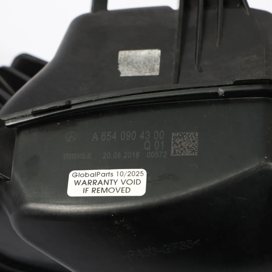 Mercedes W213 E220 Conduit Tuyau D'Admission Air Boîte Résonance - SKU A6540904300 - Numéro de pièce A6540904300