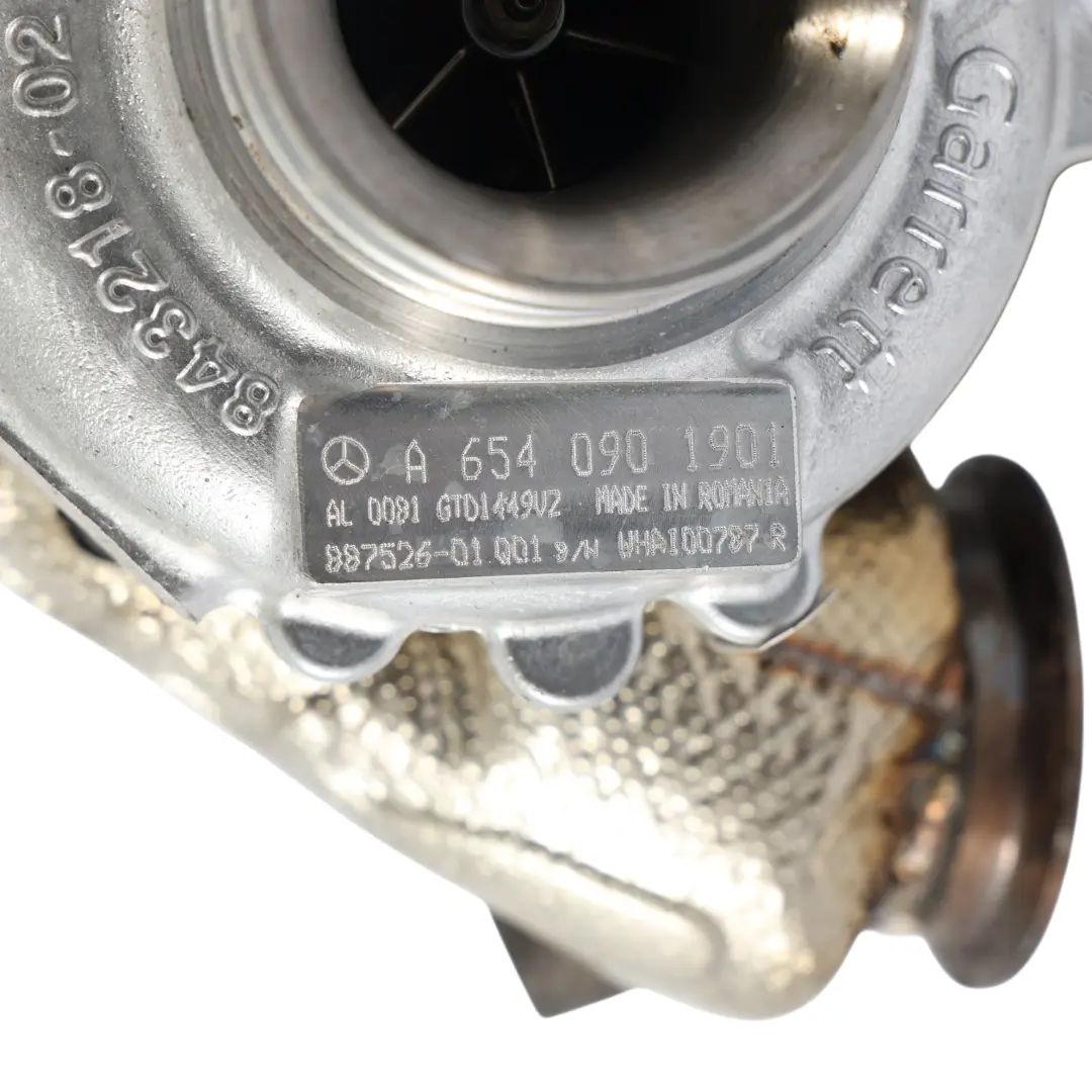 Mercedes X253 Turbocompresor OM654 Motor Diesel A6540901901 - SKU A6540907401 - Número de pieza A6540907401