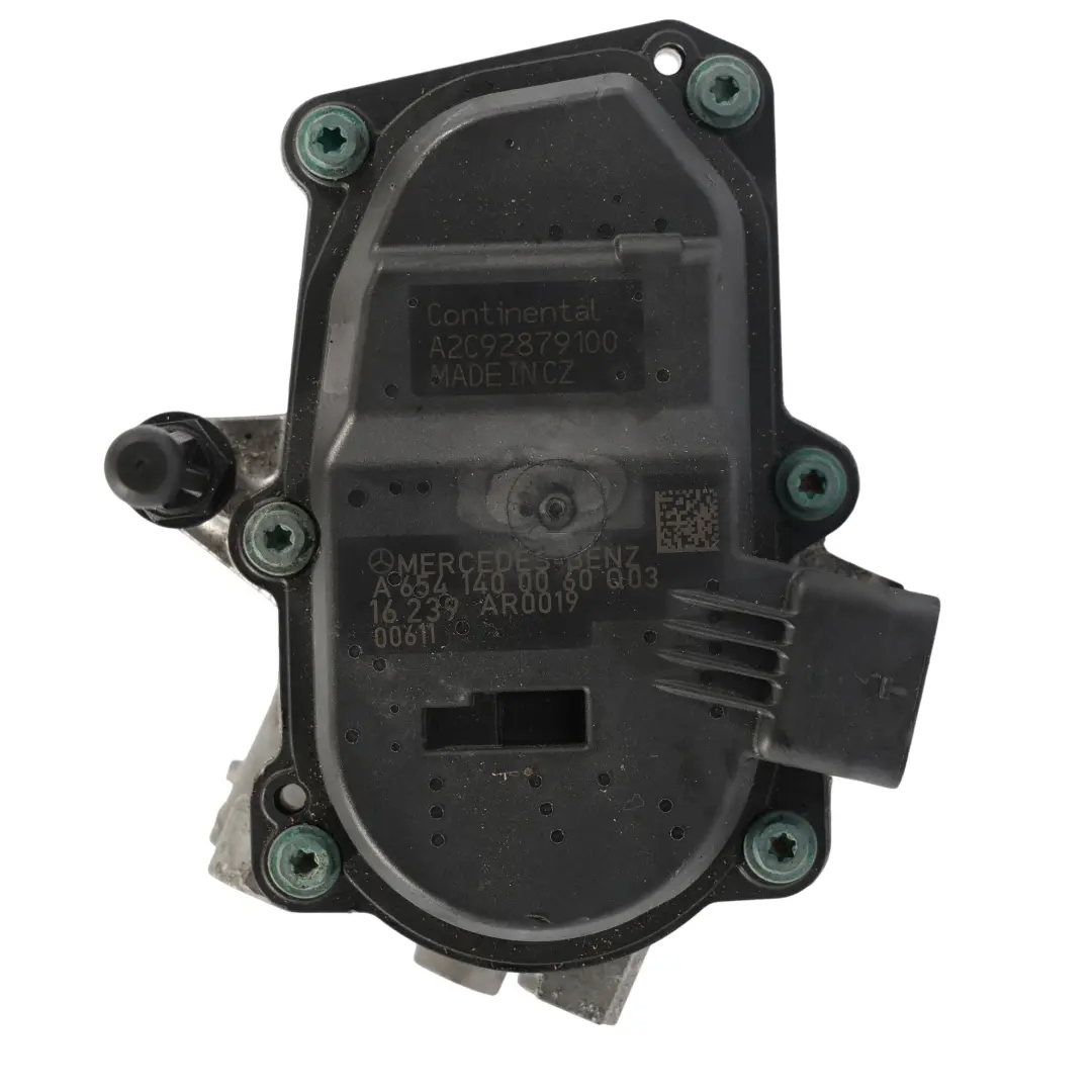 Mercedes W213 Diesel OM654 EGR Valve Exhaust Recirculation Cooler - SKU a6541400060 - Part number A6541400060