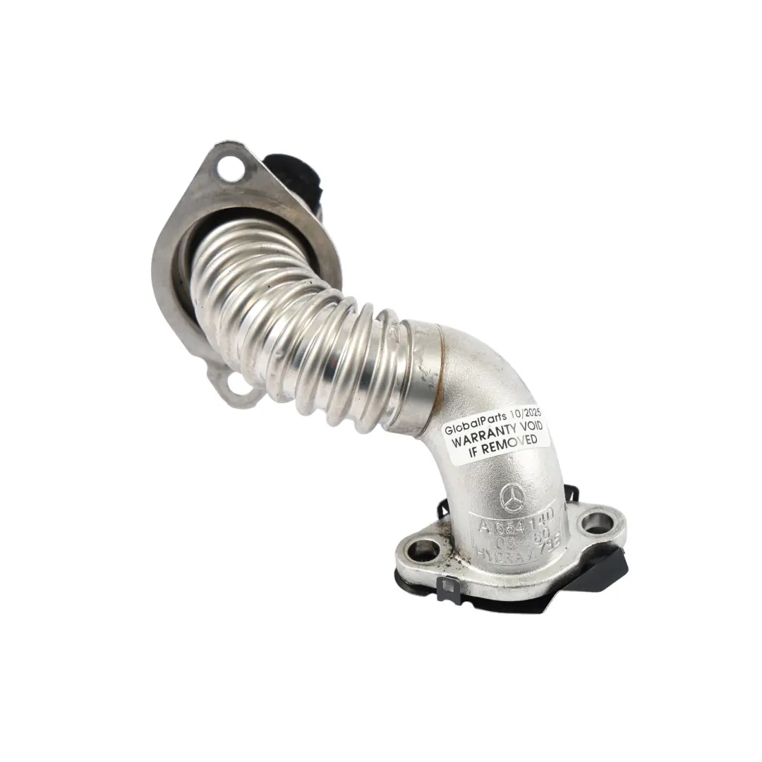 Mercedes W177 Engine Exhaust Manifold EGR Line Pipe OM654 Diesel - SKU A6541400860 - Part number A6541400860