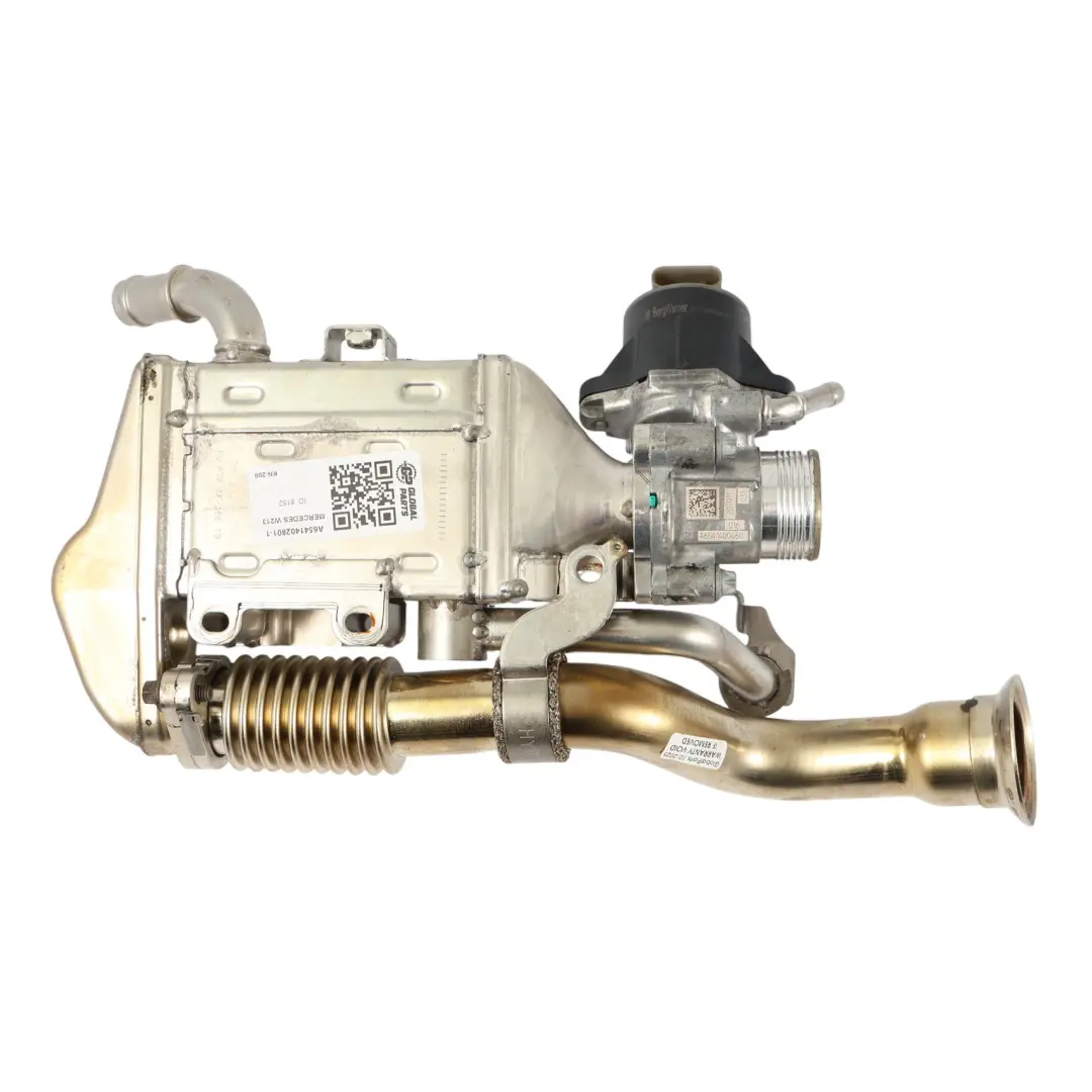 Refroidisseur Recirculation Gaz Diesel OM654 pour Mercedes W213 EGR à propos du numéro de pièce A6541402801 Mercedes W213 EGR Refroidisseur Recirculation Gaz Diesel OM654 - SKU A6541402801-1 - Numéro de pièce A6541402801