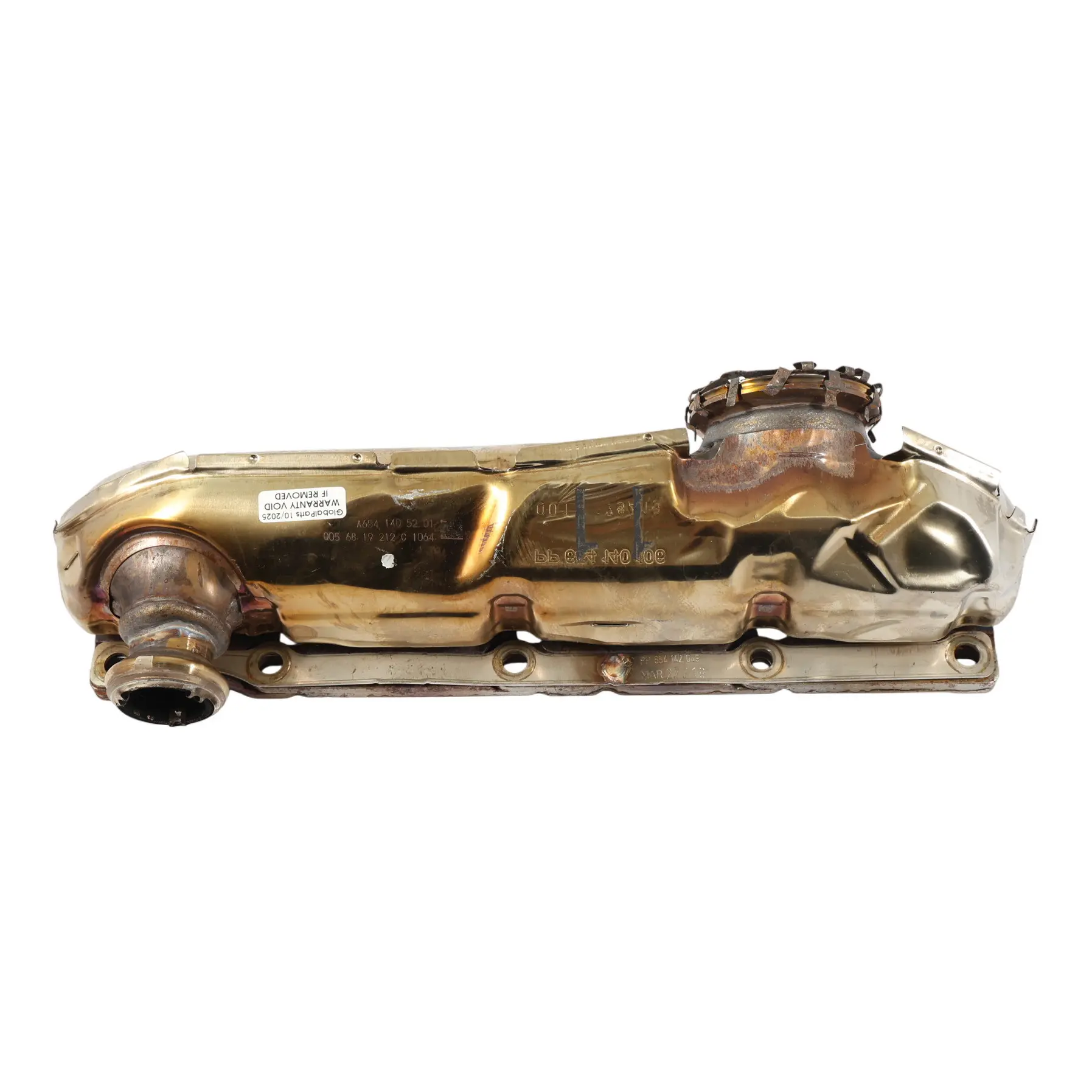 Mercedes W213 E220 CDI Exhaust Manifold OM654.920 Diesel Engine A6541405201