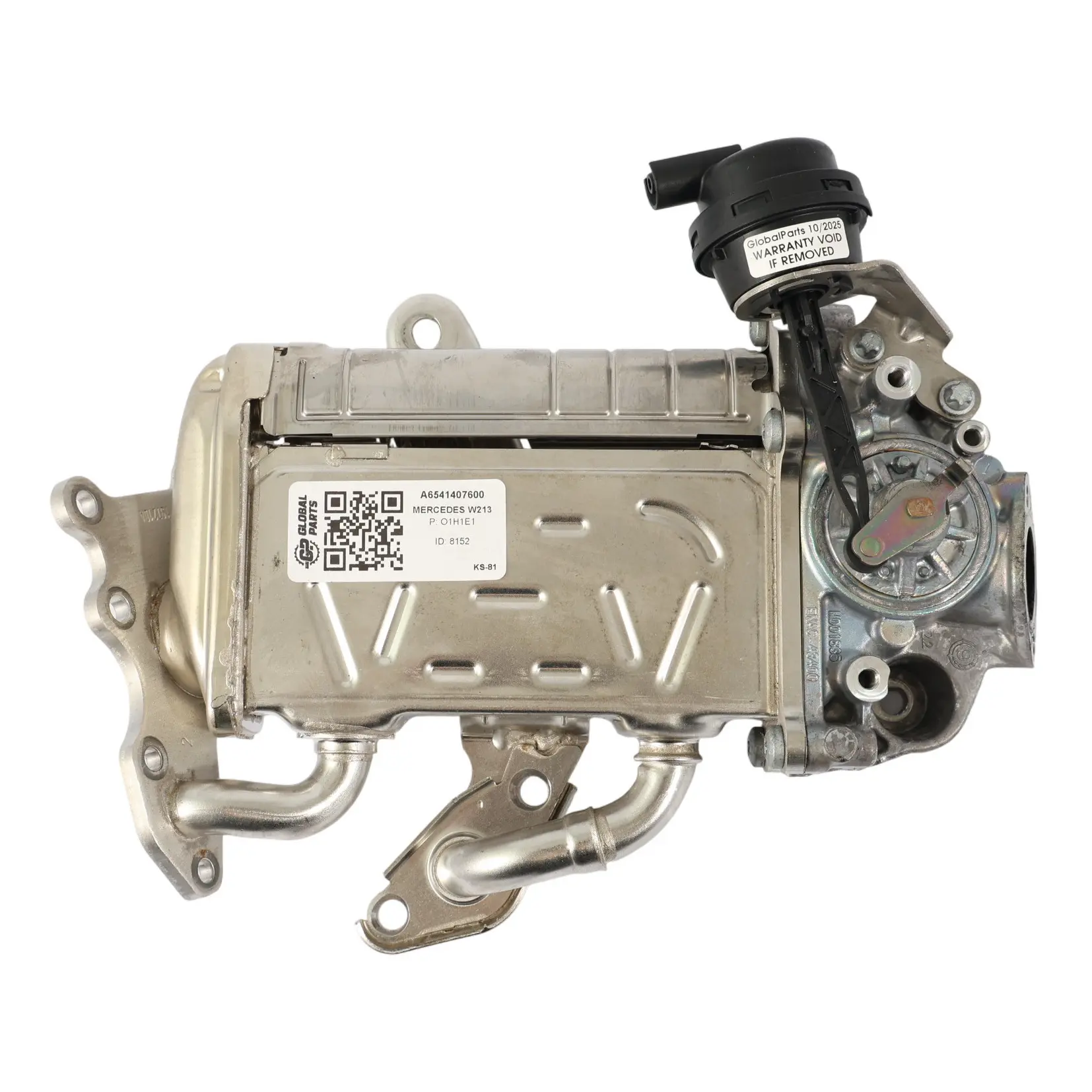 Mercedes W213 C238 Motor Válvula EGR Refrigerador válvula escape A6541407600