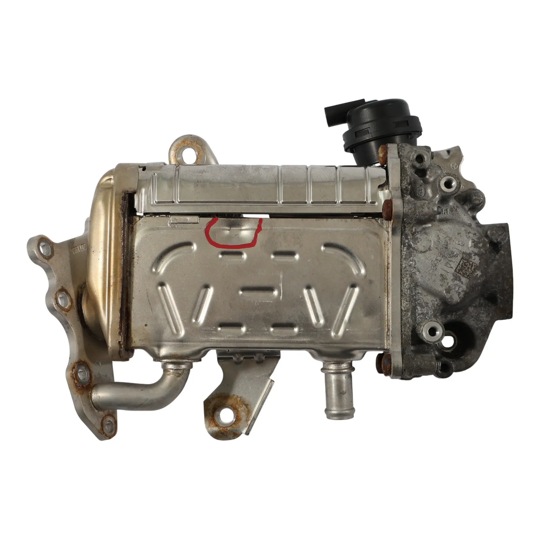 Mercedes W205 W213 W447 OM654 Válvula EGR Enfriador De Escape Diesel A6541409000