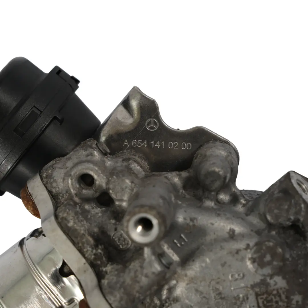 Mercedes W205 W213 W447 OM654 Valvola EGR Raffreddatore Gasolio - SKU A6541409000-2 - Numero di parte A6541409000