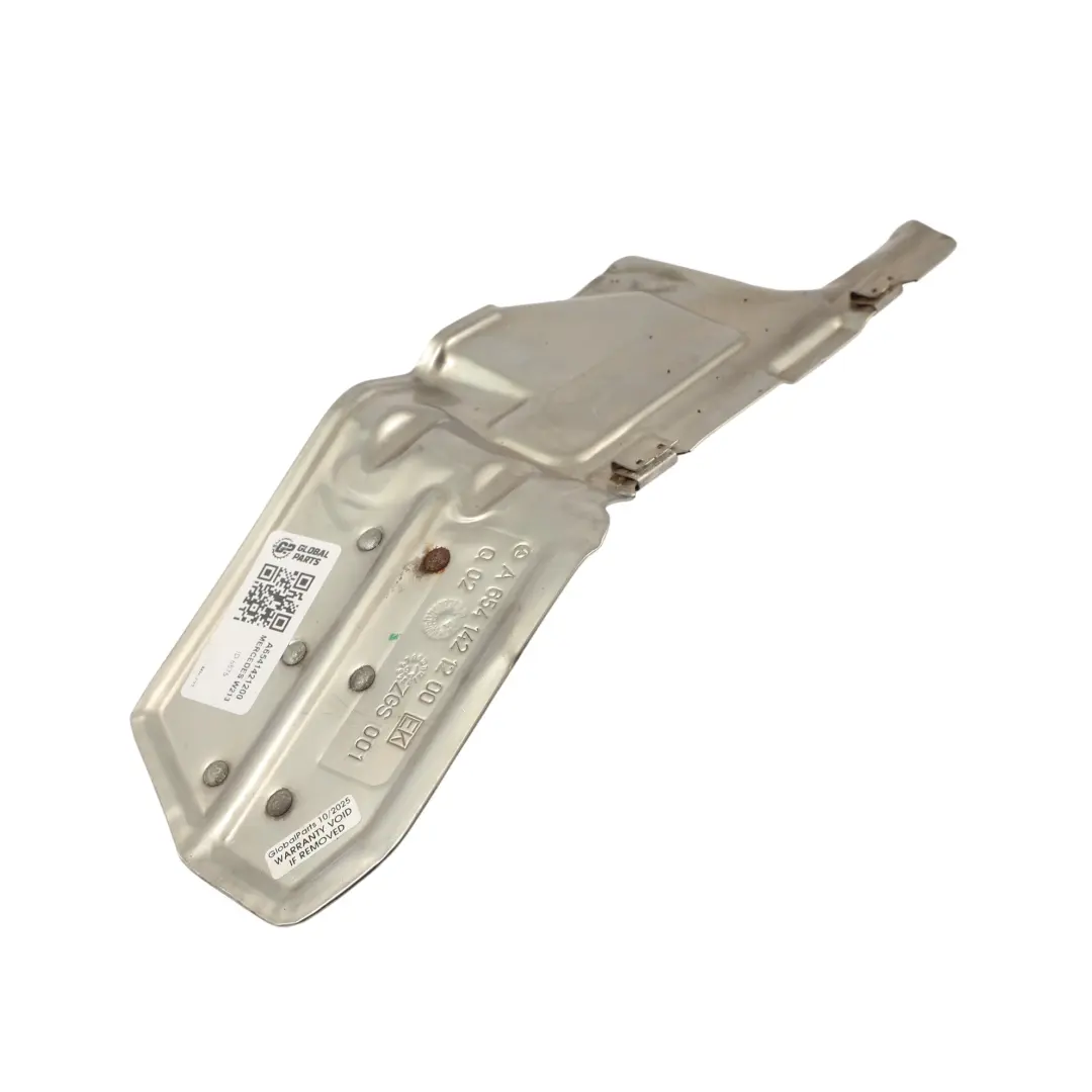 Mercedes W213 W222 C238 OM654 Auspuffkrümmer Hitzeschild Abdeckung - SKU A6541421200 - Teilenummer A6541421200
