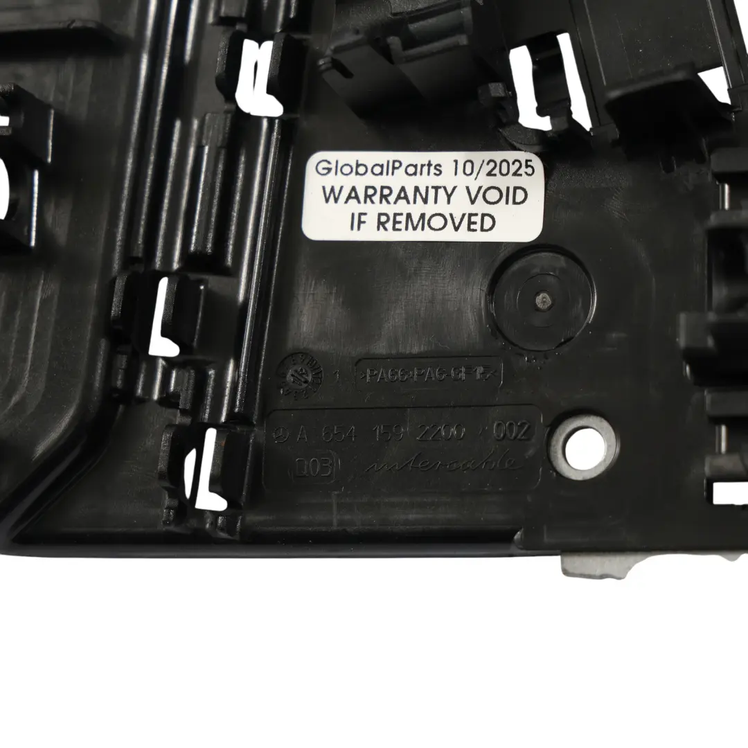 Mercedes W213 Motor Verkabelung Kabel Abdeckung Duct Kanal OM654 - SKU A6541592200 - Teilenummer A6541592200