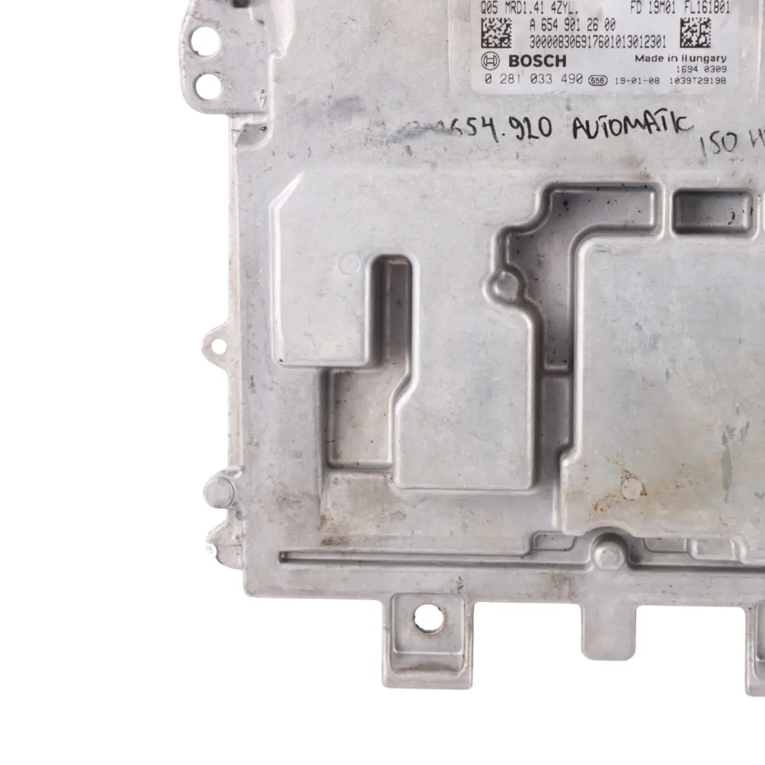 Mercedes W177 W205 C213 C220d 654.920 150HP Engine Unit ECU Automat - SKU A6549003200-1 - Part number A6549003200