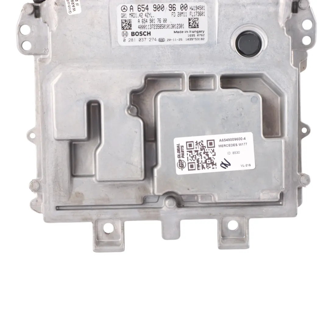 654.920 190HP Engine ECU Automatic to Mercedes X118 W177 W247 CLA 220 with Part number A6549009600 Mercedes X118 W177 W247 CLA 220 654.920 190HP Engine ECU Automatic - SKU A6549009600-4 - Part number A6549009600