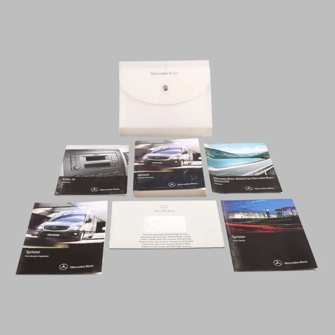 Handbook Book Instruction Booklet Manual Wallet Case Set to Mercedes Sprinter W906 with Part number A9065848108 Mercedes Sprinter W906 Handbook Book Instruction Booklet Manual Wallet Case Set - SKU A9065848108 - Part number A9065848108