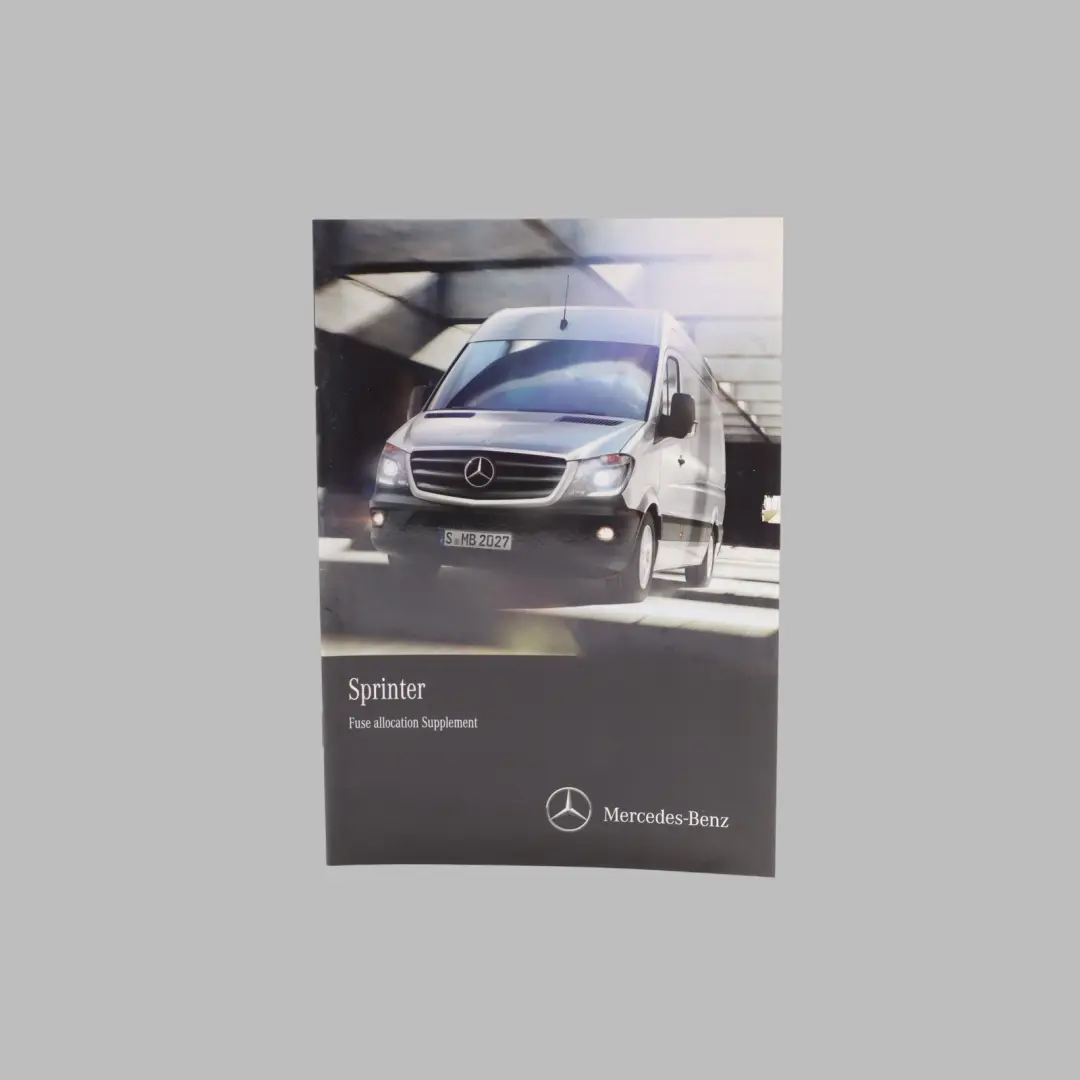 Mercedes Sprinter W906 Handbook Book Instruction Booklet Manual Wallet Case Set - SKU A9065848108 - Part number A9065848108