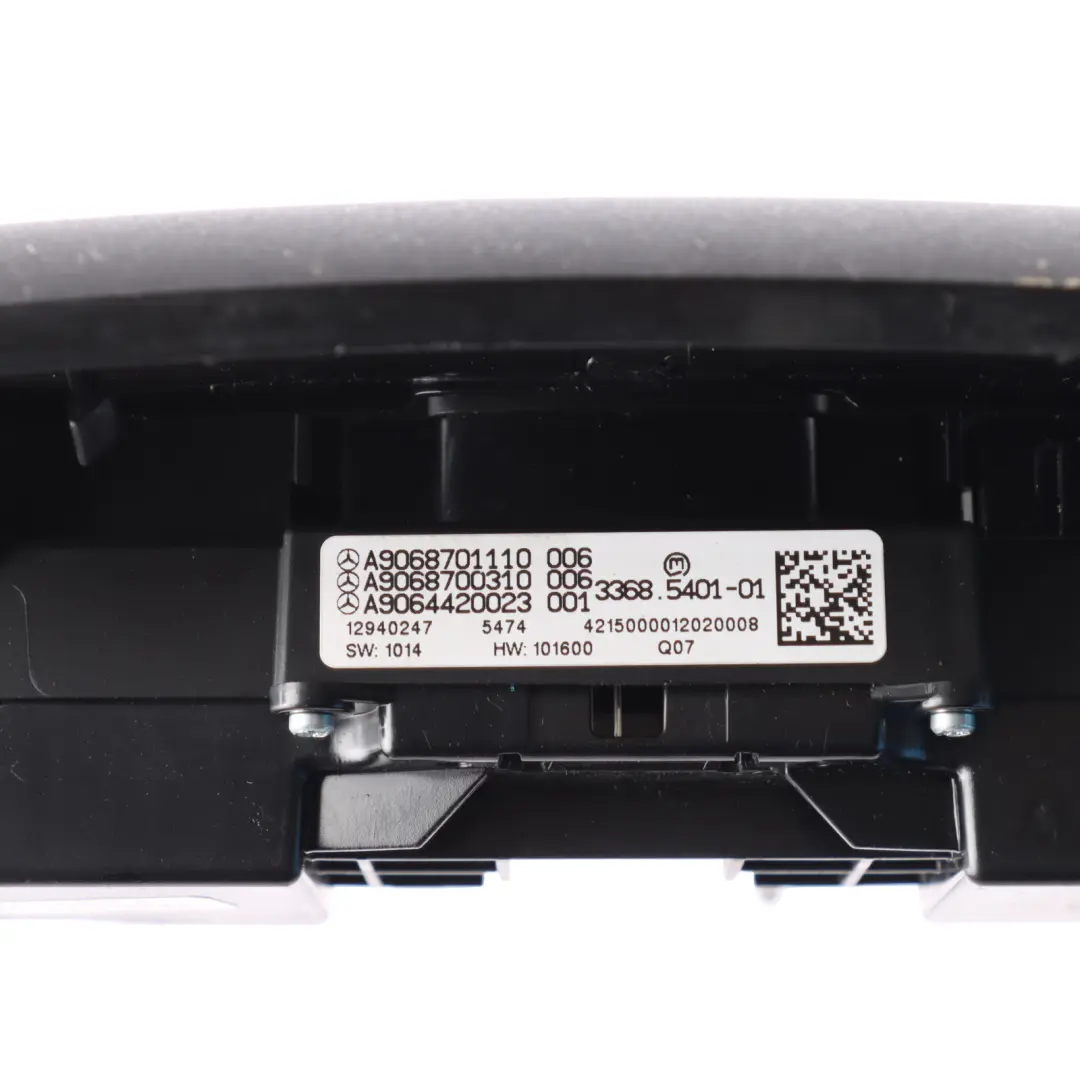 Mercedes Sprinter W906 Front Dashboard Centre Trim Panel Cover - SKU A9066800017 - Part number A9066800017