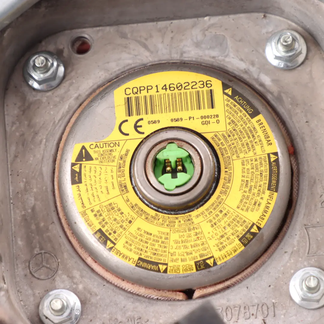 Steering Wheel Air Module Driver Side Black to Mercedes Sprinter W906 with Part number A9068601500 Mercedes Sprinter W906 Steering Wheel Air Module Driver Side Black - SKU A9068601500 - Part number A9068601500