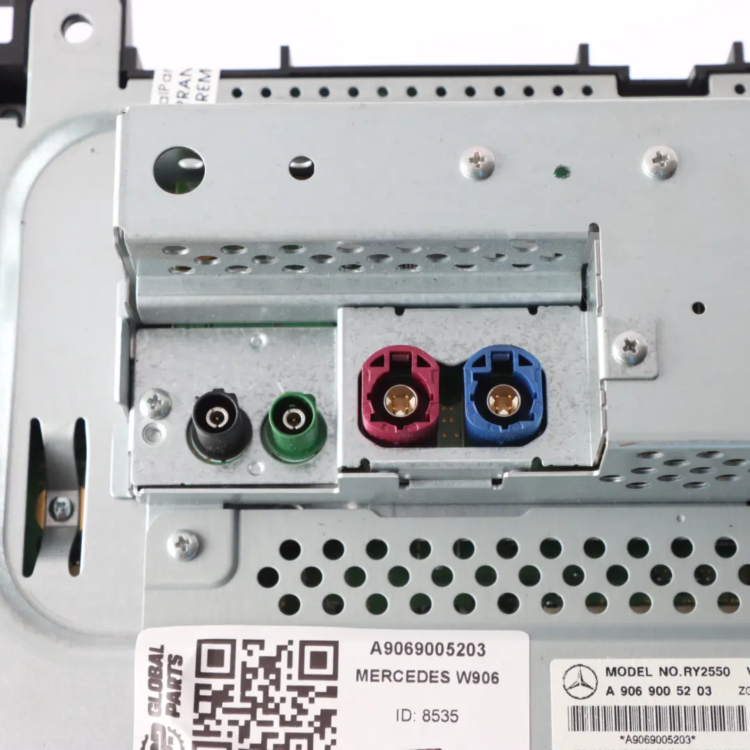 Radio CD Player Audio Multimedia Head Unit to Mercedes Sprinter W906 with Part number A9069005203 Mercedes Sprinter W906 Radio CD Player Audio Multimedia Head Unit - SKU A9069005203 - Part number A9069005203