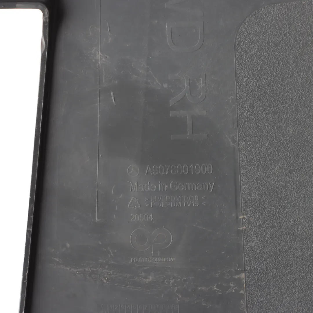 Mercedes W907 Rear Bumper Reflector End Corner Moulding Right O/S A9078801900 - SKU A9078853600-1 - Part number A9078853600