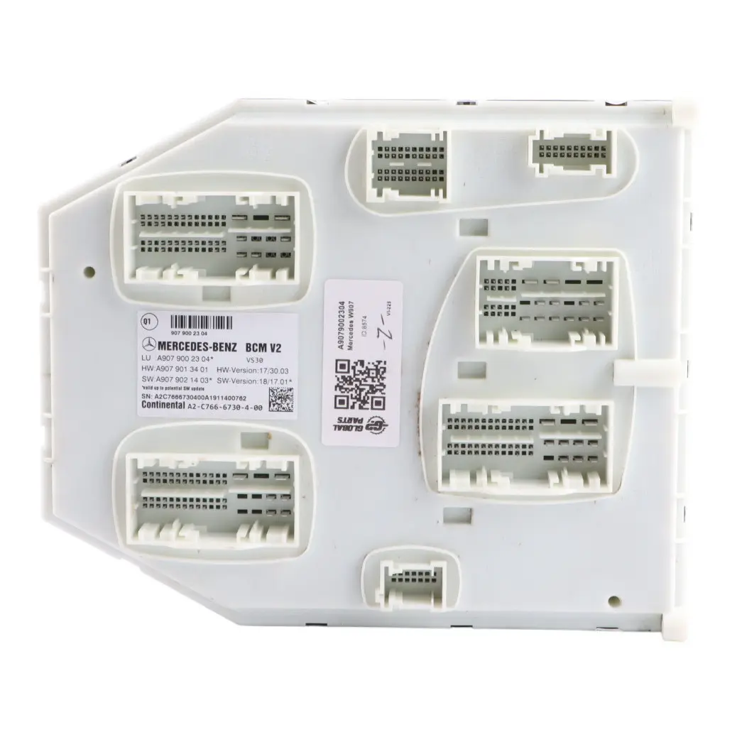 Mercedes Sprinter W907 W910 BCM Body Control Module Unit ECU A9079002304