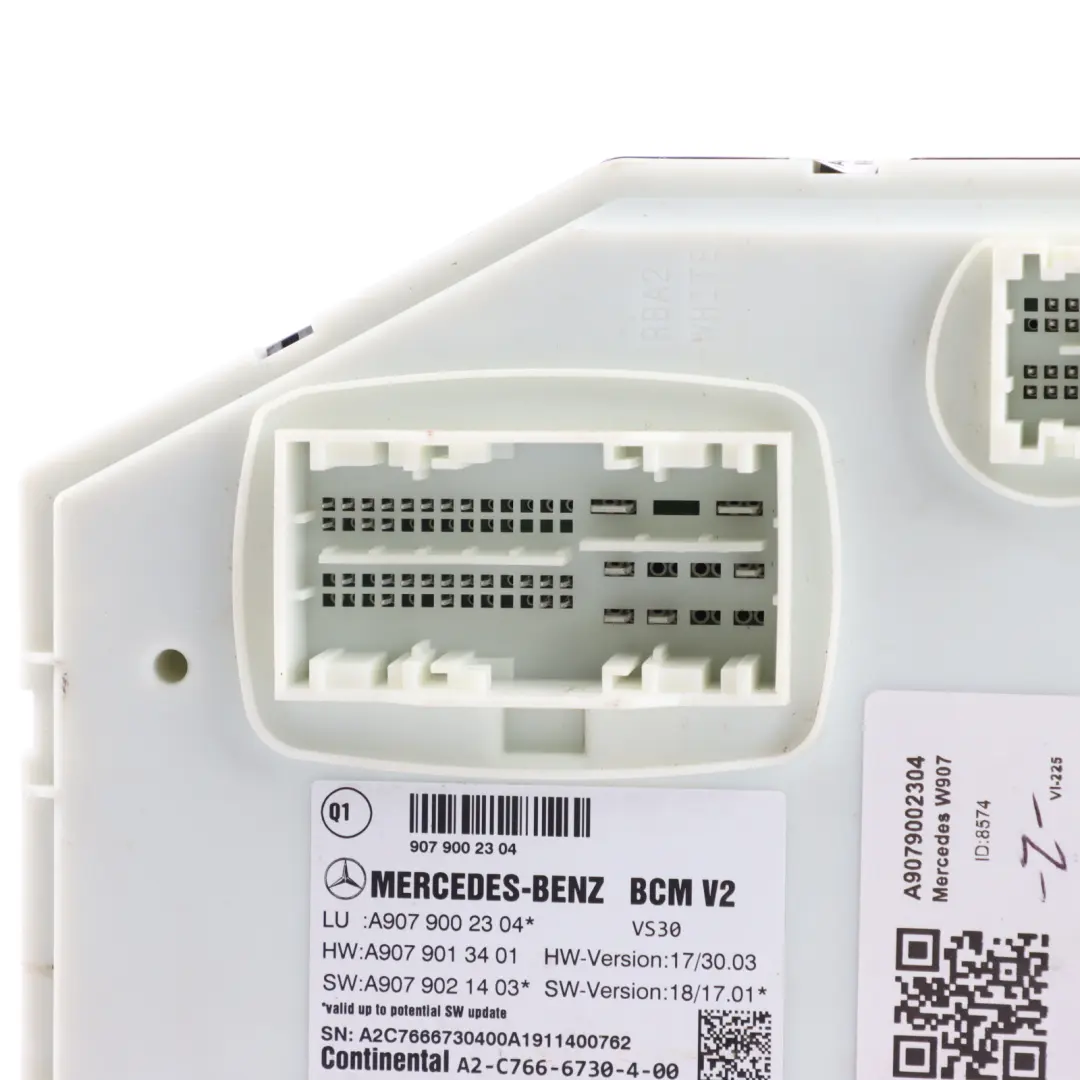Mercedes Sprinter W907 W910 BCM Body Control Module Unit ECU - SKU A9079002304 - Part number A9079002304
