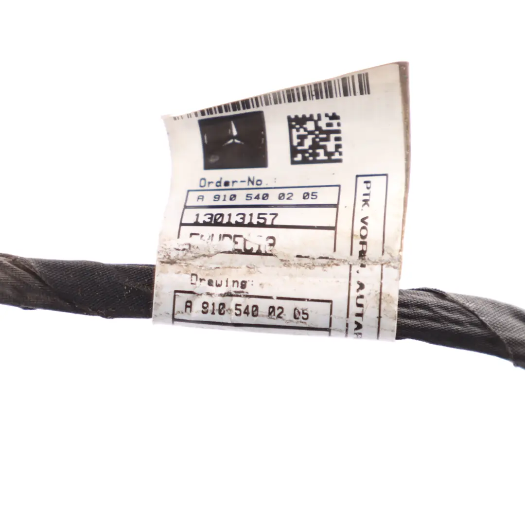 Mercedes W907 W910 Front Bumper Parking Assist PDC Wiring Harness - SKU A9105400205 - Part number A9105400205