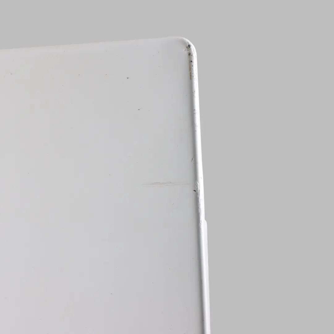 Mercedes W907 W910 Fuel Filler Flap Fill Tank Cover Cap Arctic White - 9147 - SKU A9107500000-ARW - Part number A9107500000