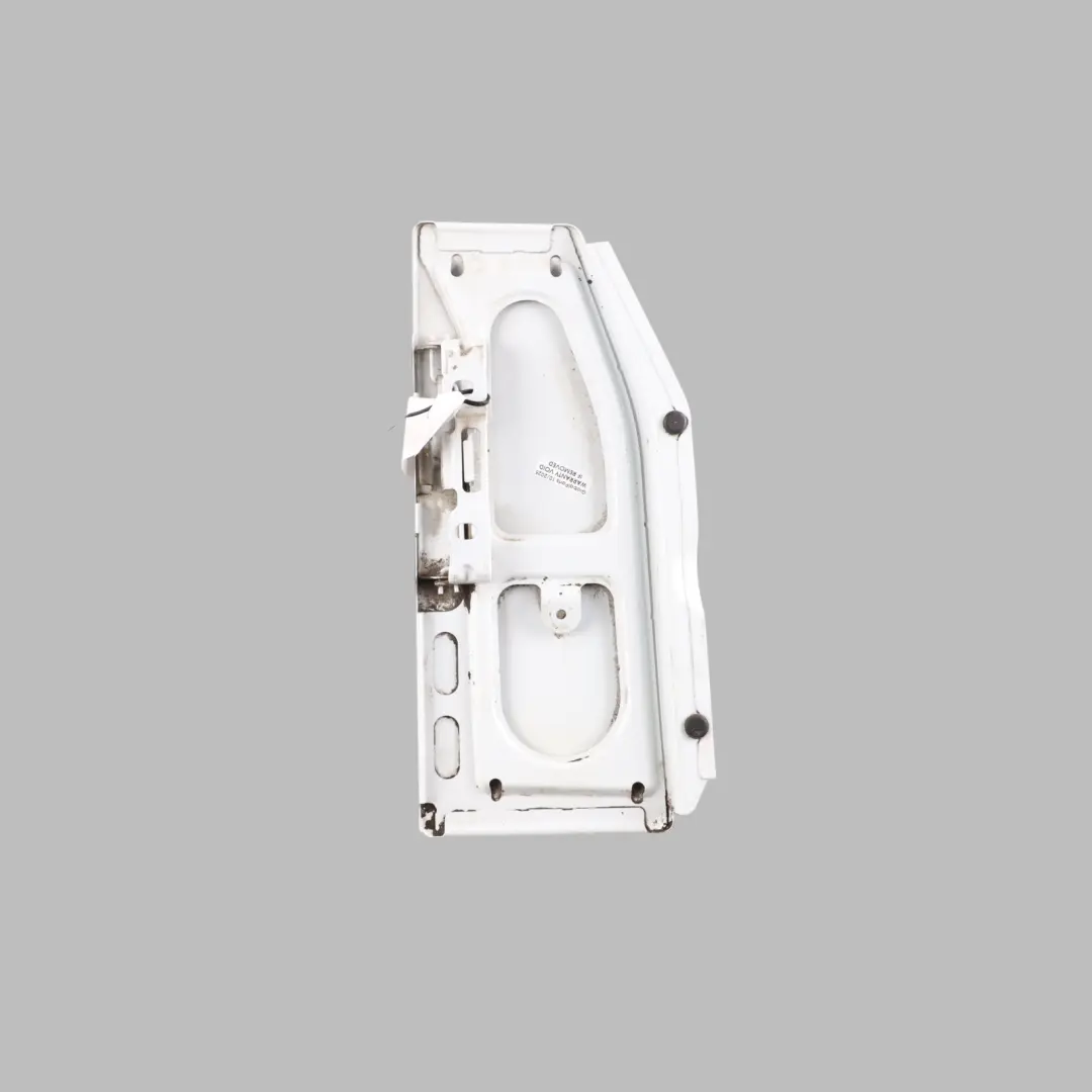 Mercedes W907 W910 Kraft Stoff Tank Klappe Tankdeckel Arktisweiß - 9147 - SKU A9107500000-ARW - Teilenummer A9107500000