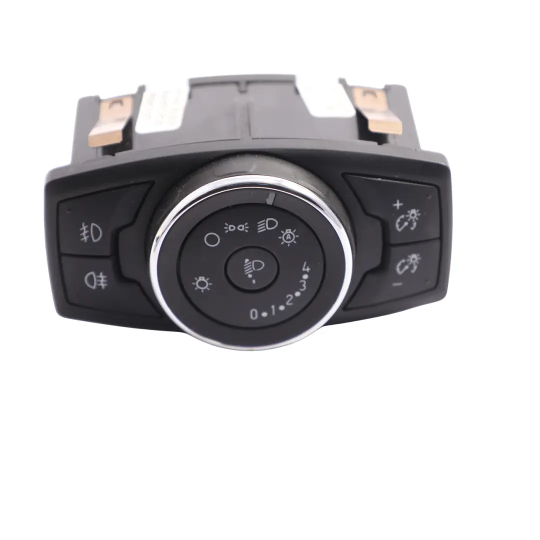 Mk1 Headlight Fog Lamp Control Switch Panel to Ford Transit Custom with Part number AV1T-13D061-AD Ford Transit Custom Mk1 Headlight Fog Lamp Control Switch Panel - SKU AV1T-13D061-AD - Part number AV1T-13D061-AD