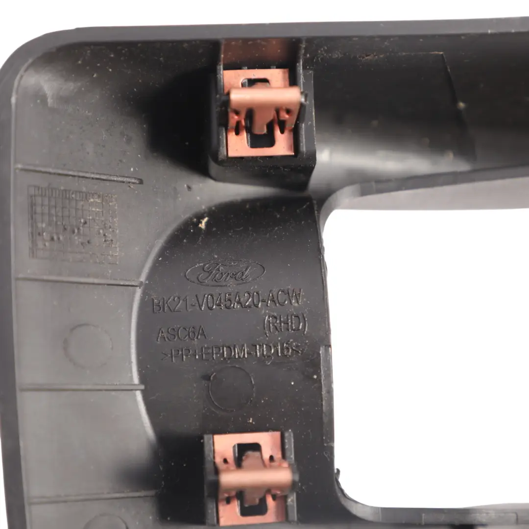Mk1 Hand Brake Surround Trim Cover BK21-V045A20-ACW to Ford Transit Custom with Part number 2228453 Ford Transit Custom Mk1 Hand Brake Surround Trim Cover BK21-V045A20-ACW - SKU RHD-2228453 - Part number 2228453