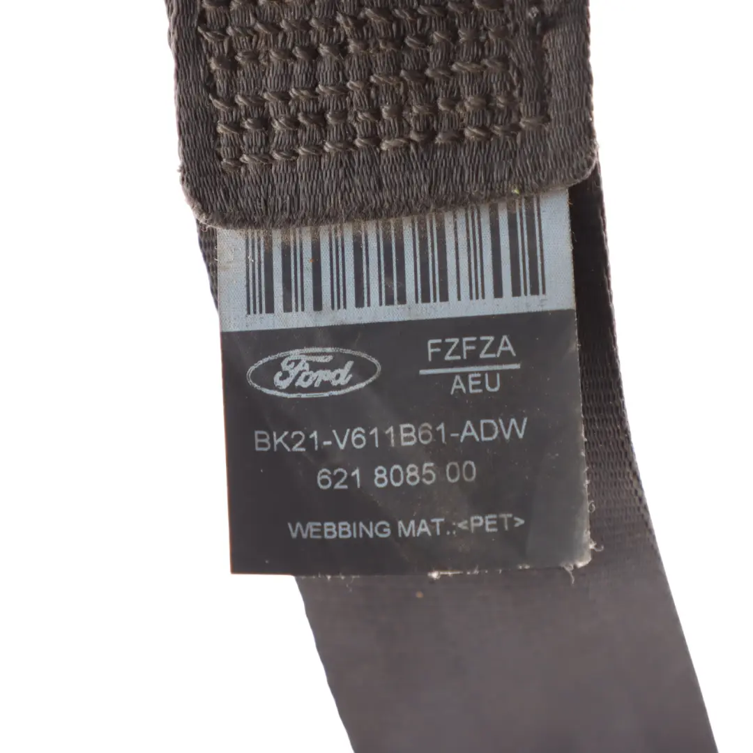 Mk8 Seatbelt Front Left N/S Passenger Seat Belt to Ford Transit with Part number BK21-V611B61-ADW Ford Transit Mk8 Seatbelt Front Left N/S Passenger Seat Belt - SKU RHD-BK21-V611B61-ADW - Part number BK21-V611B61-ADW