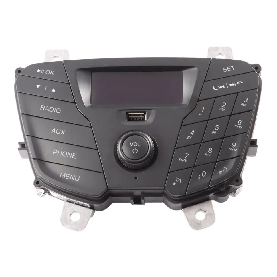 Ford Transit Custom Radio Stereo Audio USB Head Unit Panel - SKU BK2T-18D815-GF - Part number BK2T-18D815-GF