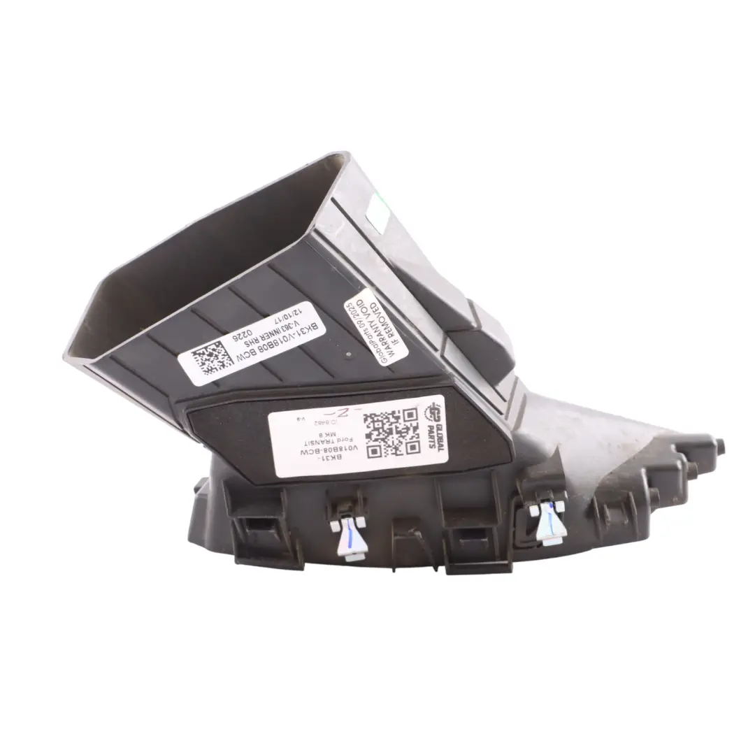 Ford Transit MK8 Bouche Aération Tableau de Bord Droite - SKU BK31-V018B08-BCW - Numéro de pièce BK31-V018B08-BCW