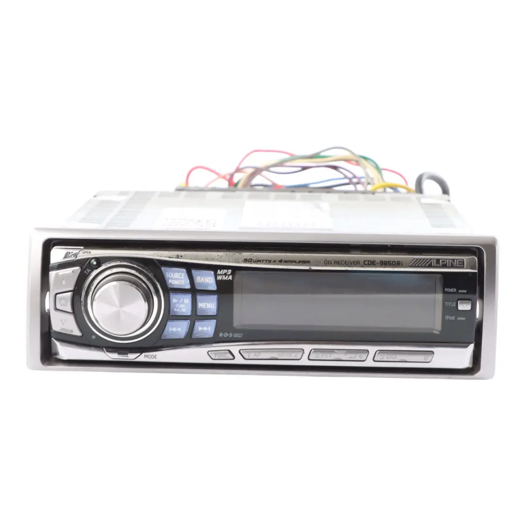  Genuine Alpine CD MP3 USB AUX Car Radio Stereo Audio Media Player - SKU CDE-9850RI - Part number CDE-9850RI