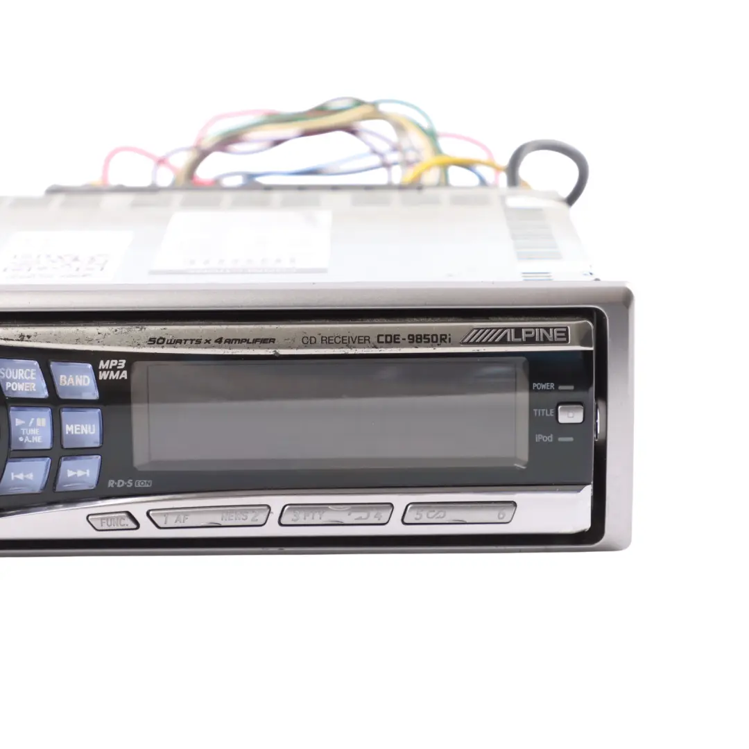 Genuine Alpine CD MP3 USB AUX Car Radio Stereo Audio Media Player to with Part number CDE-9850RI Genuine Alpine CD MP3 USB AUX Car Radio Stereo Audio Media Player - SKU CDE-9850RI - Part number CDE-9850RI