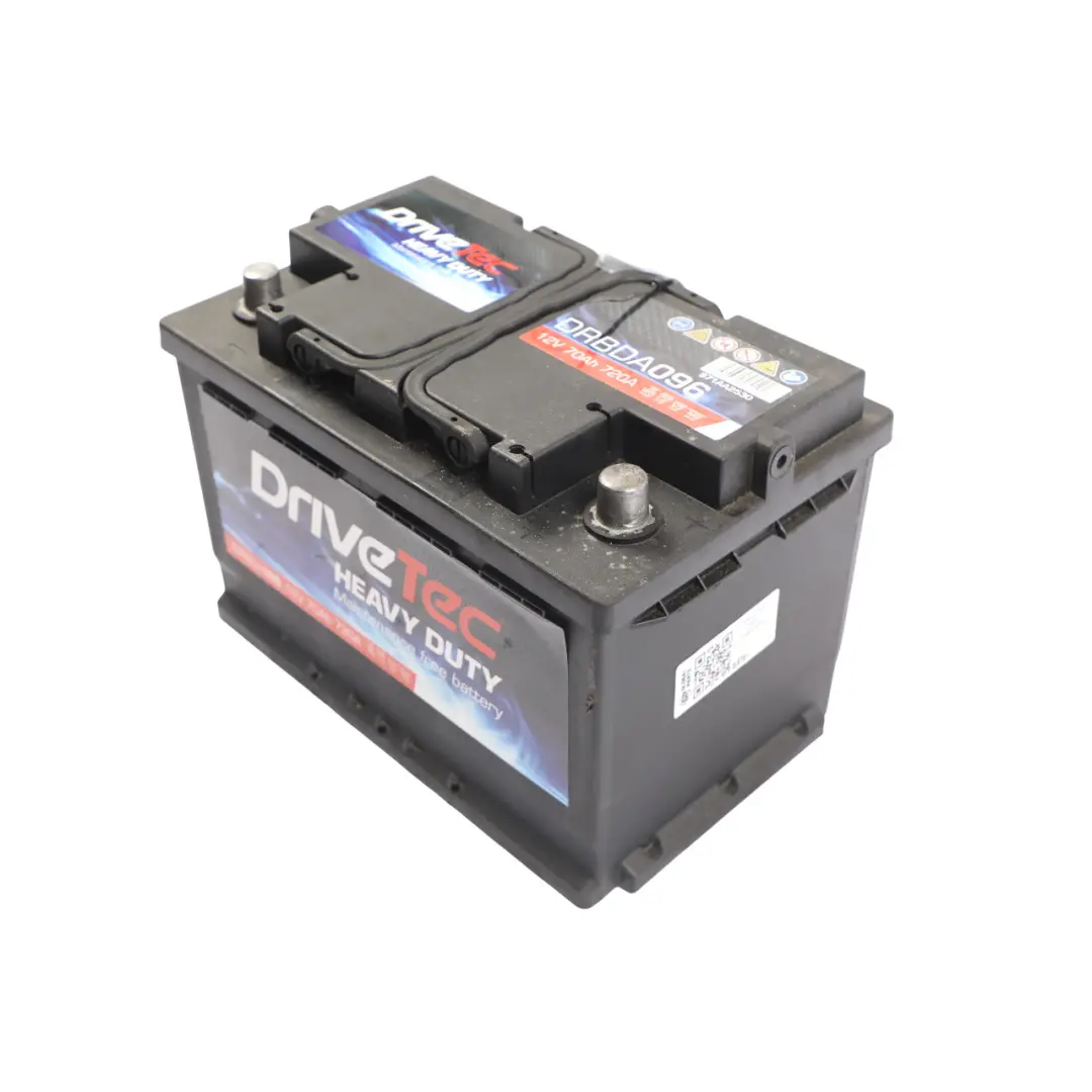 DriveTec Heavy Duty Car Battery Accumulator 12V 70Ah 720A DRBDA096 to with Part number DRIVETEC-70AH-1 DriveTec Heavy Duty Car Battery Accumulator 12V 70Ah 720A DRBDA096 - SKU DRIVETEC-70AH-1 - Part number DRIVETEC-70AH-1