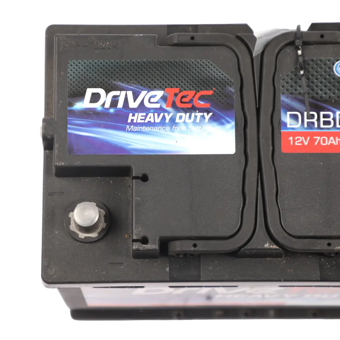  DriveTec Heavy Duty Car Battery Accumulator 12V 70Ah 720A DRBDA096 - SKU DRIVETEC-70AH-1 - Part number DRIVETEC-70AH-1